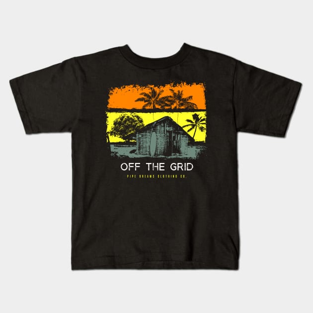 Off the Grid Kids T-Shirt by Pipe Dreams Clothing Co.